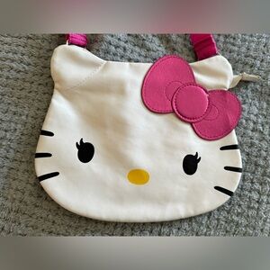 Hello Kitty cross body zip top bag.  Perfect for your little  hello kitty fan